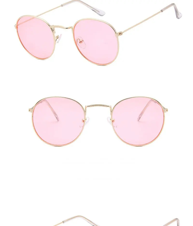 LeonLion 2023 Round Retro Sunglasses Men Round Vintage Glasses for Men/Women Luxury Eyewear Men Metal Lunette Soleil Homme UV400