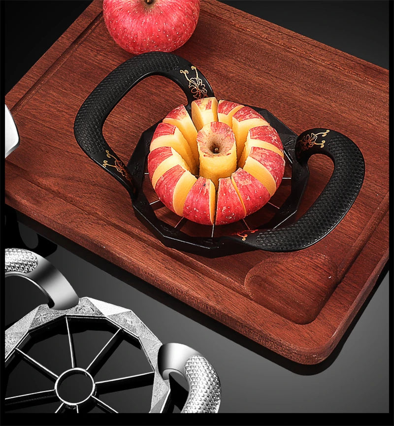 8/12 Blade Stainless Steel Apple Corer Slicer Fruit Splitter Pear Divider Cutting Knife Vegetable Chopper Kitchen Utensils