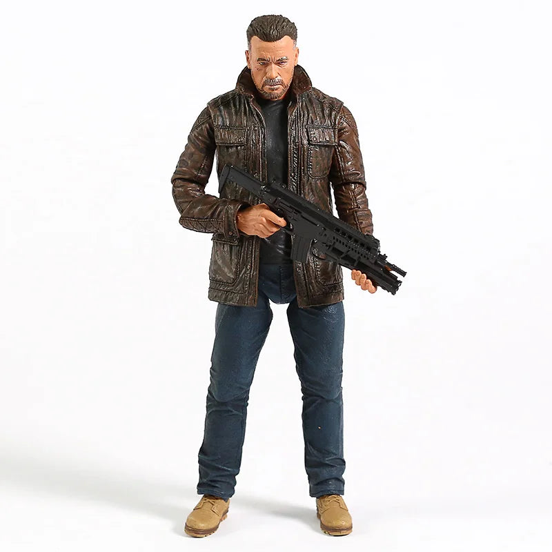 NECA The Terminator T-800 T-1000 Endoskeleton PVC Action Figure Collectible Model Toy