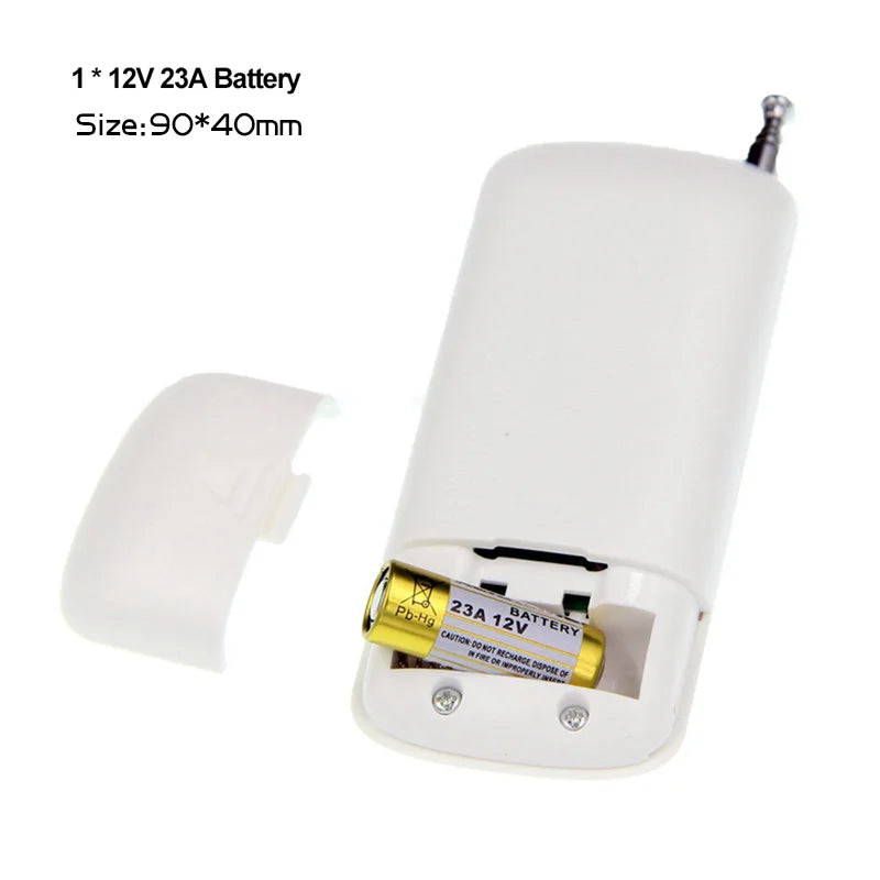 433MHz Universal Remote Control 1527 Learning Code 8 Button Transmitter Long Range For Smart Home Garage Door Opener no clone