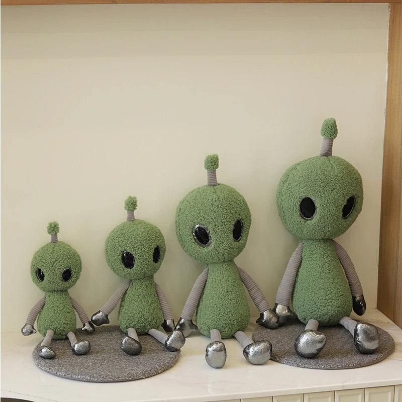 38-68cm Science Fiction Movie Figure Alien Strange Plush Toy Soft Planet Creature ET Stuffed Doll Kids Cartoon Unique Ugly Gift