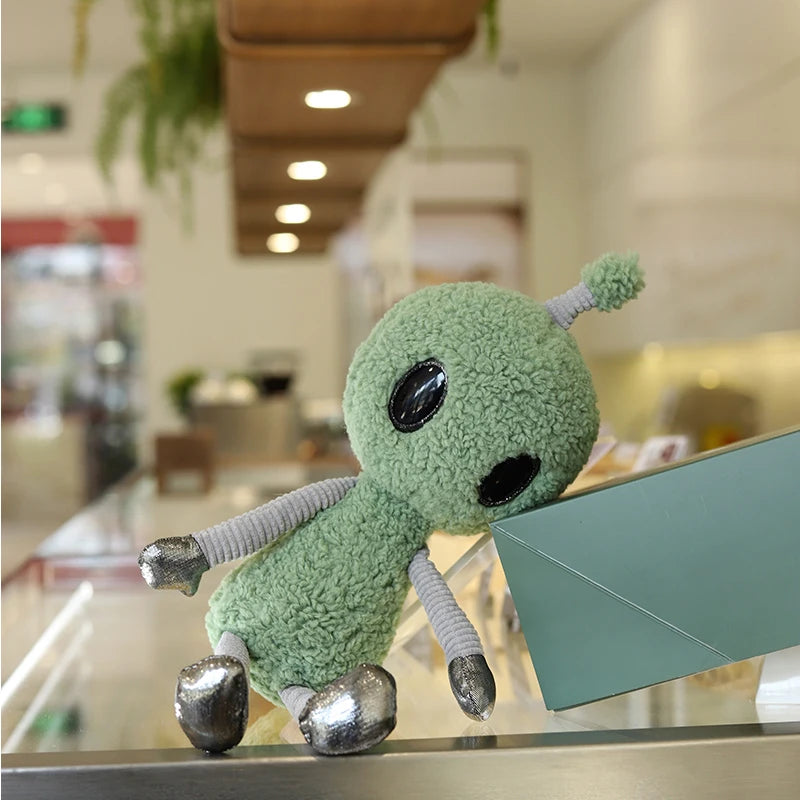 38-68cm Science Fiction Movie Figure Alien Strange Plush Toy Soft Planet Creature ET Stuffed Doll Kids Cartoon Unique Ugly Gift