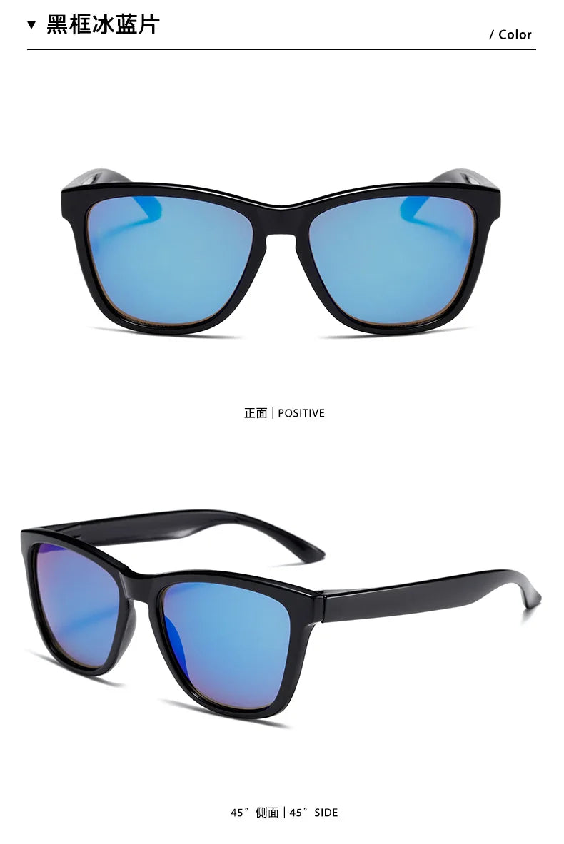 KLASSNUM 2024 Sunglasses Man Anti-uv Sun Glasses Coating Lens Driving Fishing UV 400 Protection Outdoor Sports Shades New In