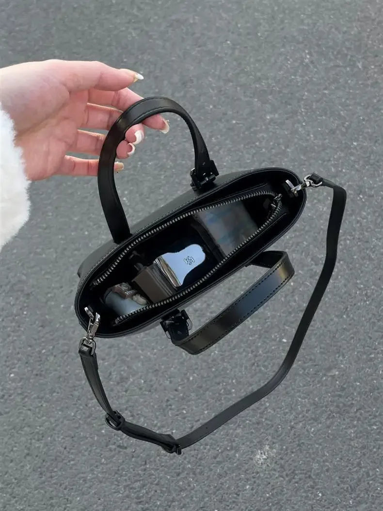 Tote Handbag for Women 2024 New Versatile Korean Niche Bags Retro Small Commuting Hand-held Crossbody Bag