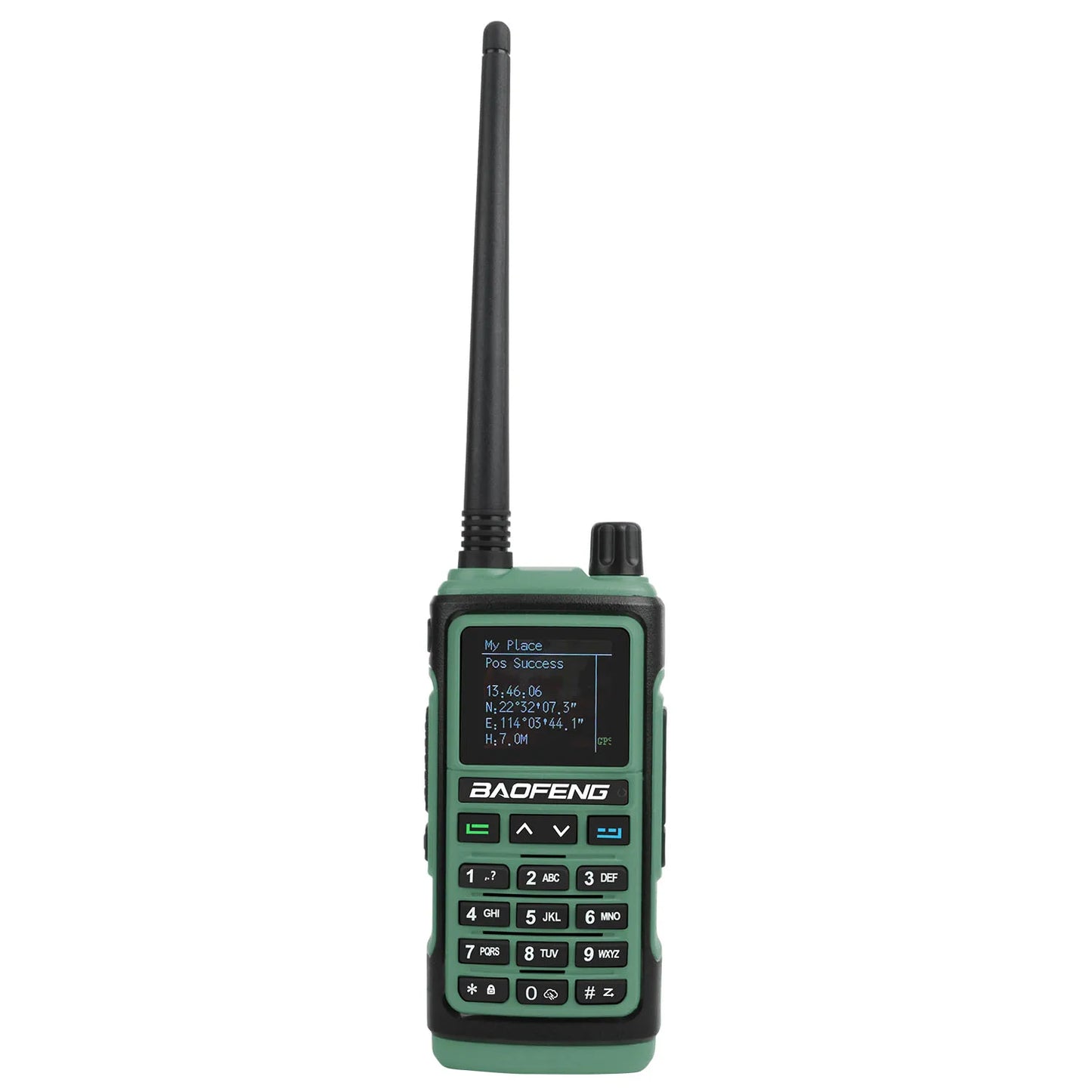 Baofeng UV-17Pro GPS Walkie Talkie 108-136MHz Air Band VHF UHF 200-260MHz 350-355MHz FM Radio Six Bands Freq Copy Waterproof