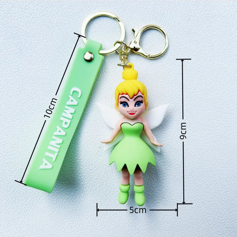 Anime Movie Peter Pan Keychains Car Key Chain Keyring Phone Bag Ornament Jewelry Decor Ornament Toys Doll Kids Birthday Gifts
