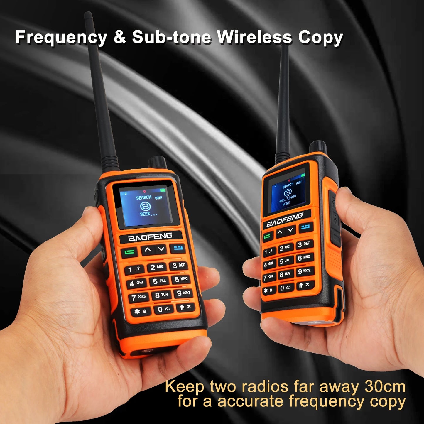 Baofeng UV-17Pro GPS Walkie Talkie 108-136MHz Air Band VHF UHF 200-260MHz 350-355MHz FM Radio Six Bands Freq Copy Waterproof