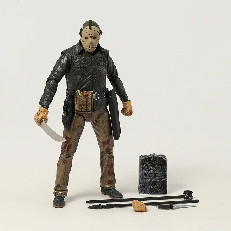 NECA Horror Movie Character Jason Action Figure Collectible Model Toy Gift Doll Figurine