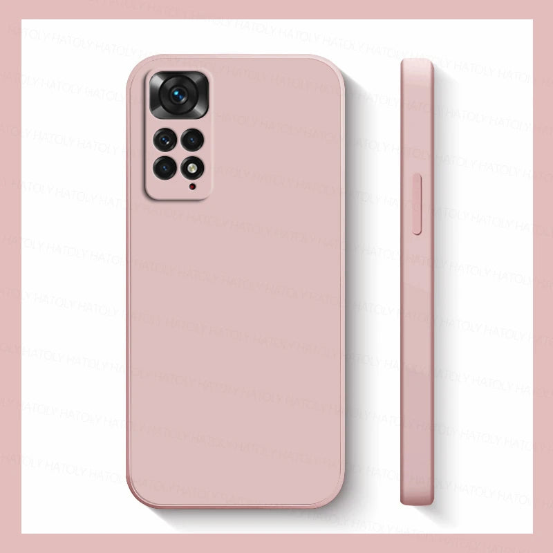 Case For Xiaomi Redmi Note 11s Cases Xiaomi Redmi Note 11s 10 11 12 13 Pro Plus 5G Cover Shockproof Liquid Silicone Phone Cover