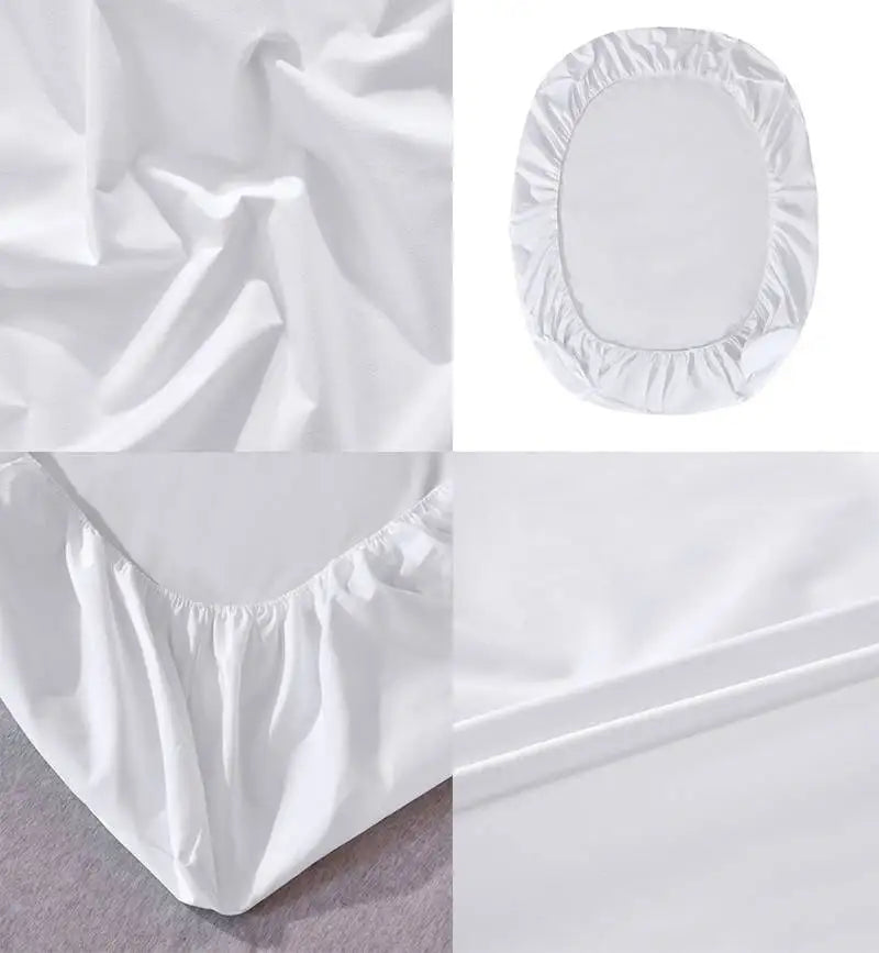 Full Waterproof Mattress Protector, Ultra Soft Breathable Bed Cover with Deep Pocket, Machine Washable ,Various Sizes and colors