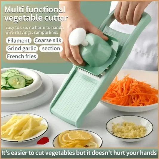 Multi-functional Vegetable Wiping Board Set Hand Guard Vegetable Grater Vegetables Slicer Carrot Cabbage Food Processors Manual