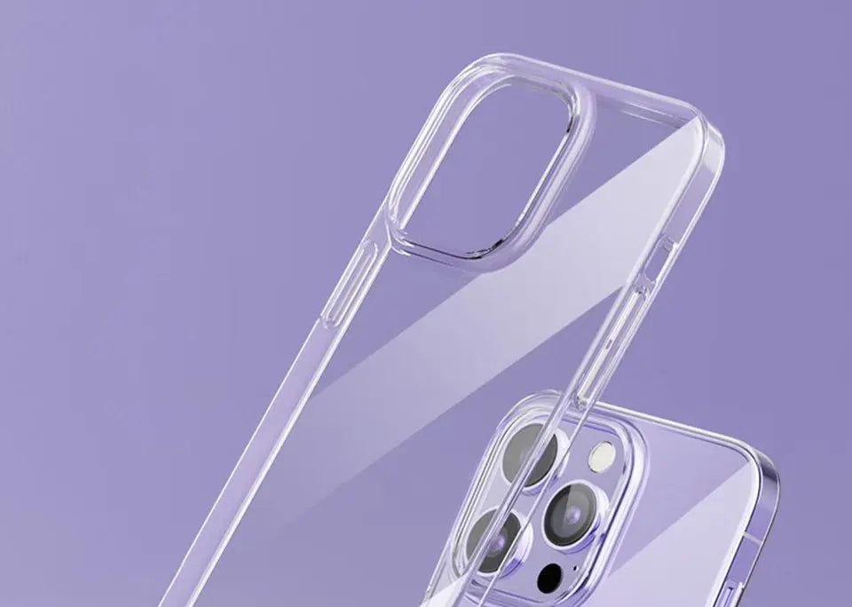 Ultra Thin Clear Phone Case for iPhone 16 15 14 13 12 11 Pro Max Mini X XR XS 7 8 Plus Soft TPU Silicone Transparent Back Cover