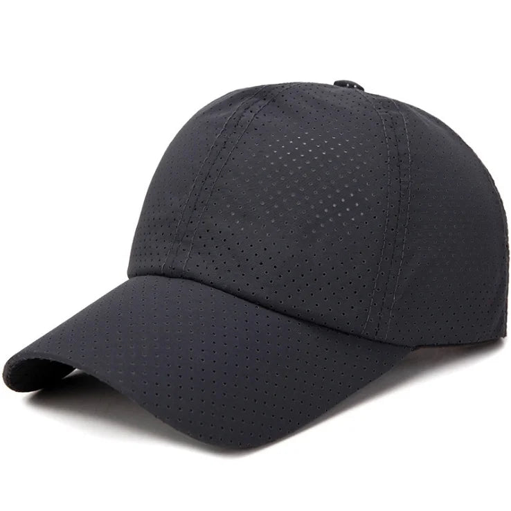 2024 New Summer Men Women Snapback Quick Dry Mesh Baseball Cap Sun Hat Bone Breathable Hats Adjustable outdoor hat