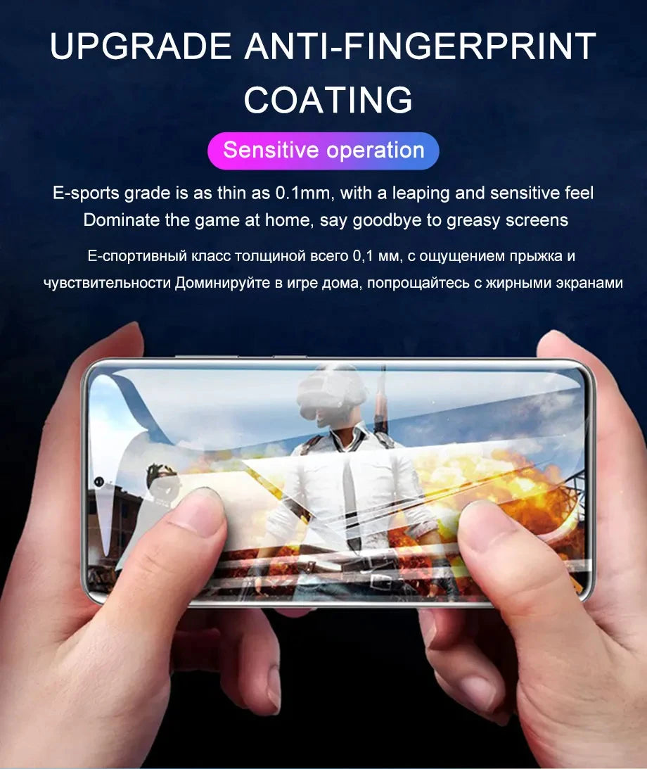 4Pcs Hydrogel Film Full Cover For Samsung Galaxy S23 S10 S20 S21 S22 S24 Ultra Plus FE A14 A23 A34 A54 Screen Protector Film