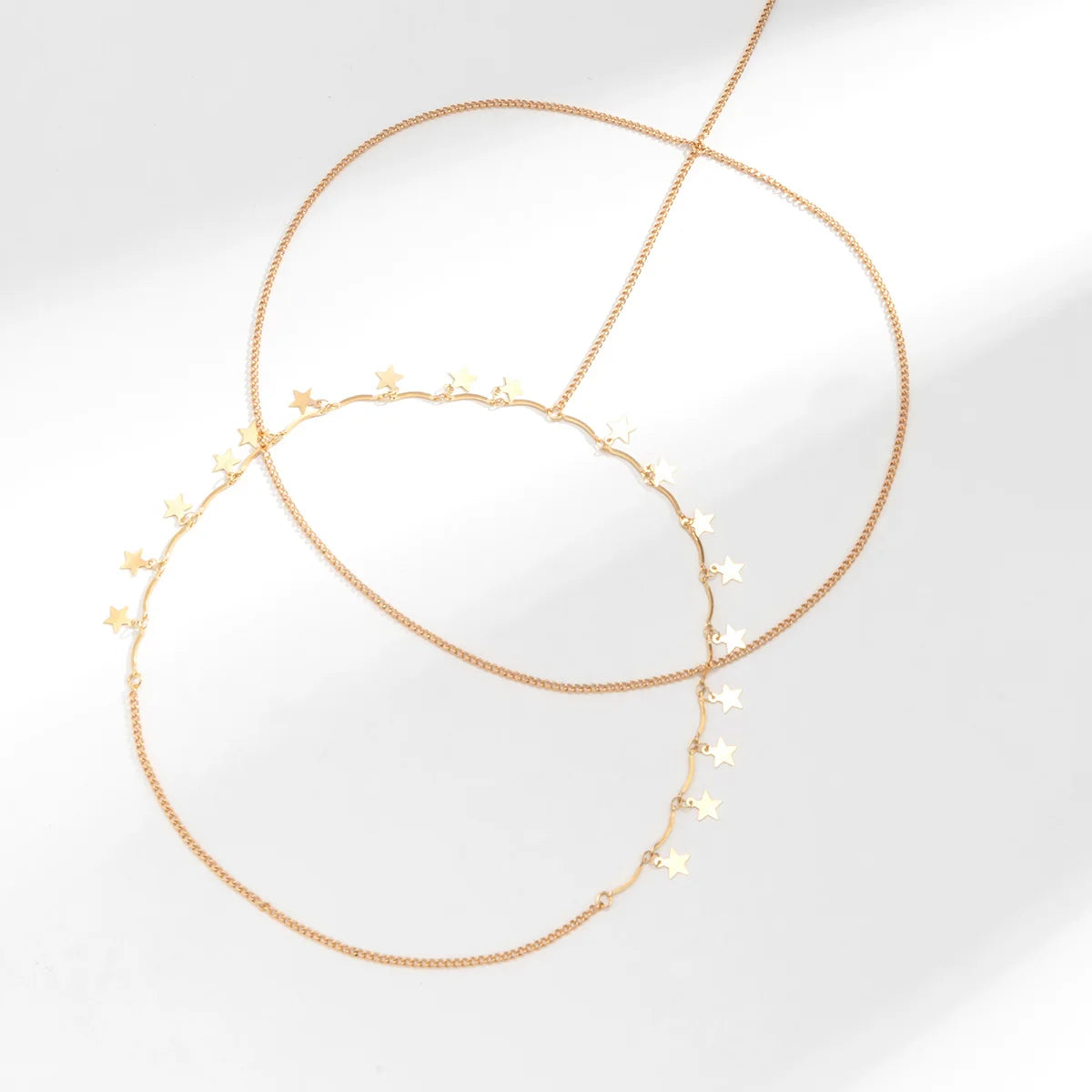 IngeSight.Z Sexy Multilayer Tassel Imitation Pearl Clip Bead Leg Chain Women Simple Adjustable Elastic Thigh Chain Body Jewelry