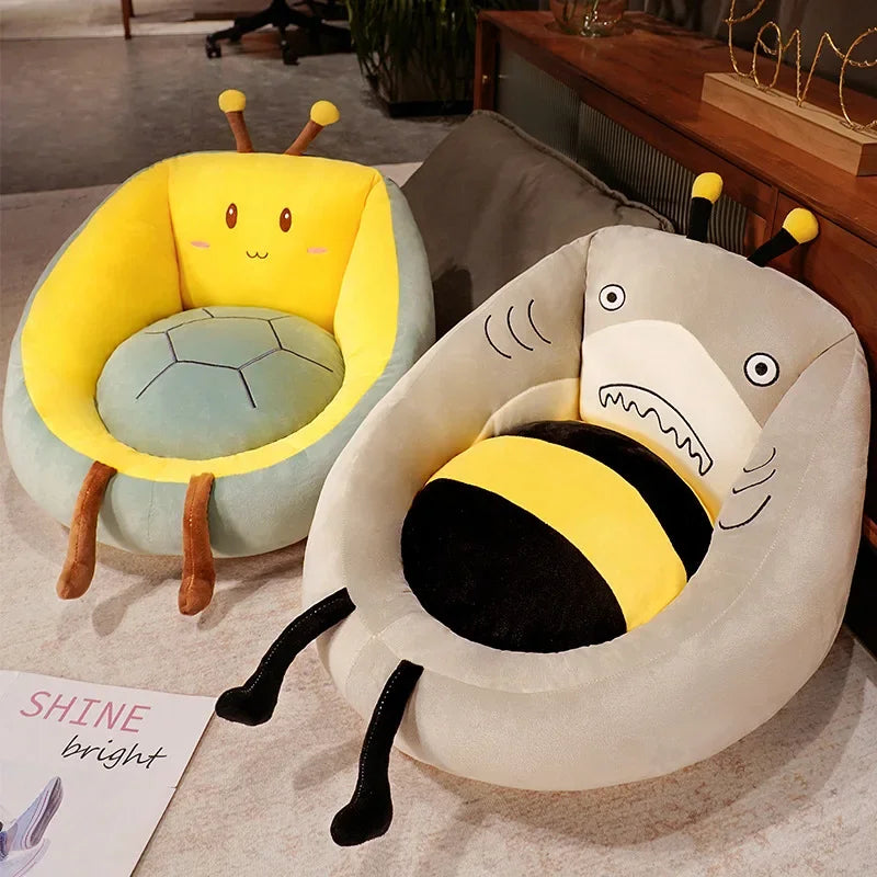 45x30cm Cartoon Animal Solid Cushion Cotton Soft Pack Office Use Household Car Garden Sunshine Lounge Cushions Cute Pillow