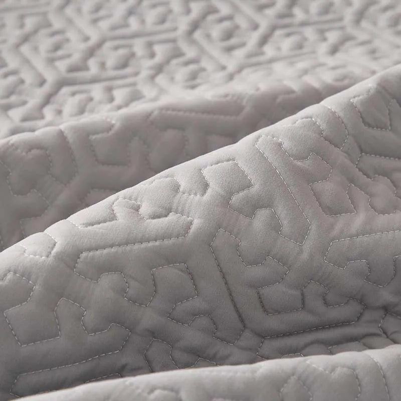 Pure Cotton Soft Quilted Mattress Cover Anti-bacterial King Size Customized Bed Pad Protector Cover Not Included Pillowcase