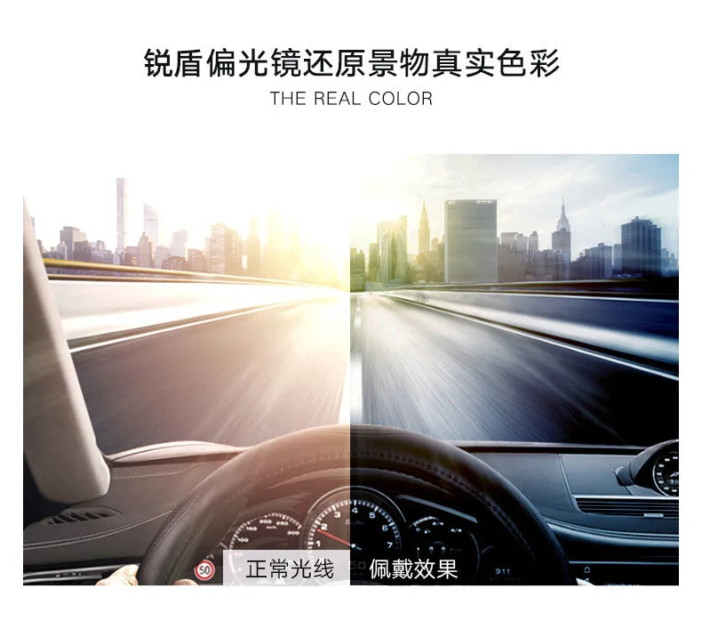New Men Polarized Driving Sunglasses Vintage Photochromic Sun Glasses Male  Day Night Vision Driver's Eyewear UV400 Gafas De Sol