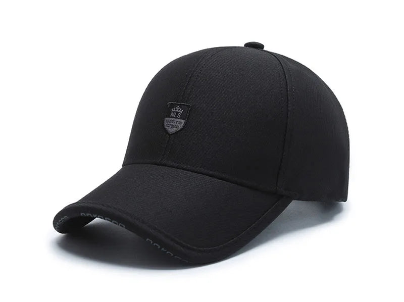 Men Women Fashion Trucker Letter Adjustable Snapback Baseball Cap For Winter Running Sport Cotton Warm Hat Male Kpop Bone Unisex