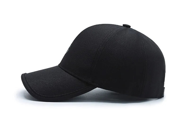 Men Women Fashion Trucker Letter Adjustable Snapback Baseball Cap For Winter Running Sport Cotton Warm Hat Male Kpop Bone Unisex