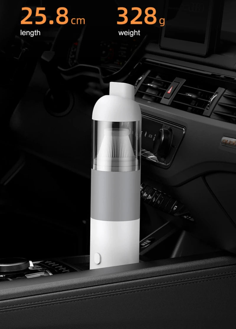 New Car Vacuum Cleaner Portable Mini Handheld Vacuum Cleaner Smart Home Car Dual-purpose Mi Wireless 20000PA Dust Catcher