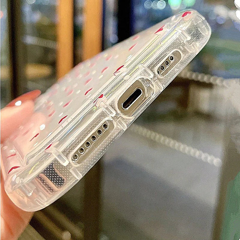 Small Flower Stars Soft Case For iPhone 16 14 13 11 15 Pro Max 12 Mini XS XR X 8 7 Plus SE 2022 13Pro Anti-drop Airbag Cover