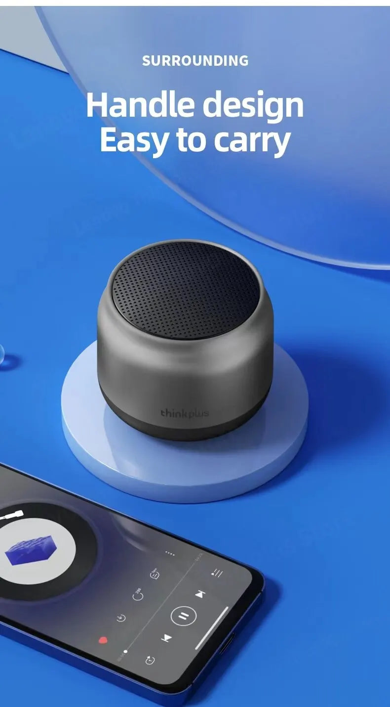 Original Lenovo K30 Portable Hifi Bluetooth Wireless Speaker Waterproof USB Outdoor Loudspeaker Music Surround Bass Box Mic