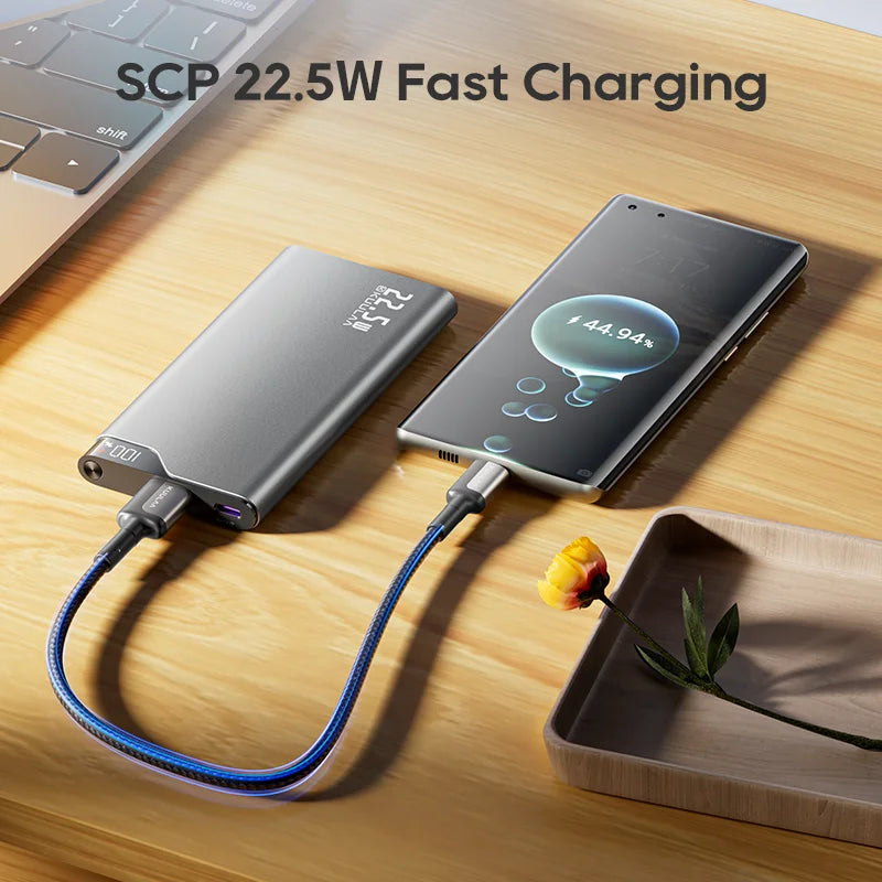 KUULAA 22.5W Power Bank 10000mAh Portable Charger PowerBank Fast Charging External Battery For iPhone 16 15 14 batterie externe