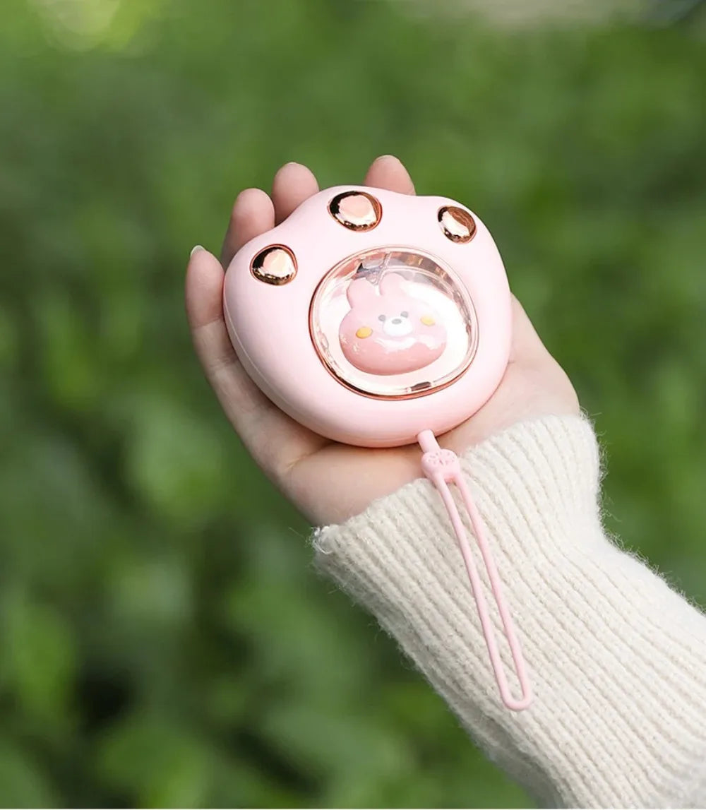 Mini Cat's Claw Hand Warmer Rechargeable Electric Heater 2 Temperatures Portable Cute Pockets Winter for Student Work USB Charge