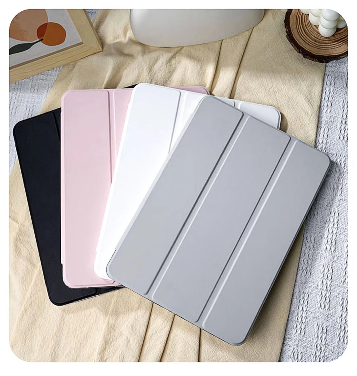 For 2024 iPad Pro 11 iPad 10th Generation iPad 10.2 7 8th  9th  Cover Gen  iPad Air6 4 5 10.9 13in 12.9 M2 M4 Pencil Holder Case