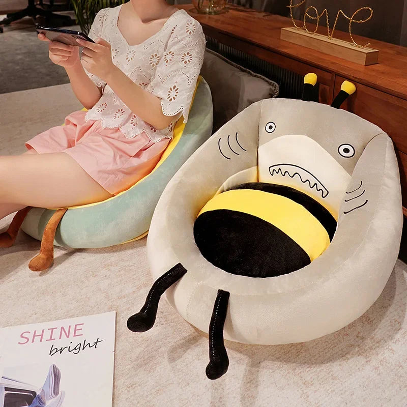 45x30cm Cartoon Animal Solid Cushion Cotton Soft Pack Office Use Household Car Garden Sunshine Lounge Cushions Cute Pillow