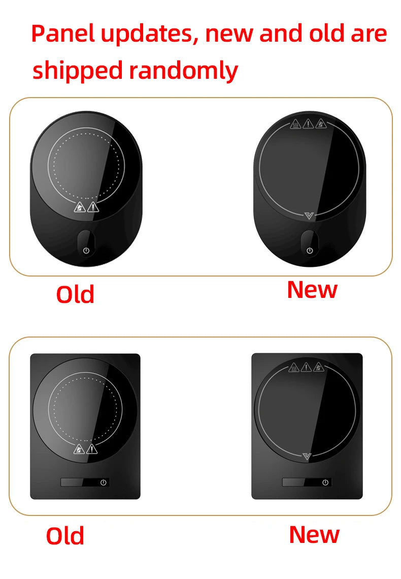 200W Cup Heater Mug Warmer 100°C Hot Tea Maker 5 Gear Warmer Coaster Electric Hot Plate Heating Pad Coffee Milk Tea 110V/220V