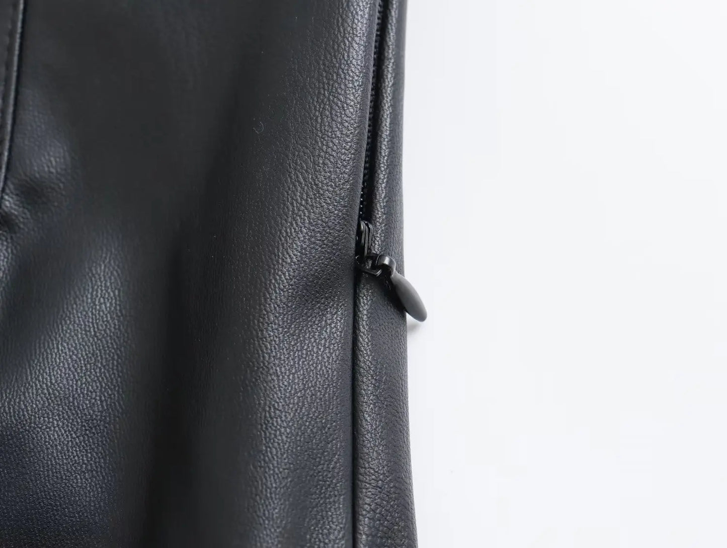 TRAFZA 2024 Women Stylish Stretch Pants Streetwear Solid High Waist Ladies PU Faux Leather Pencil Trousers Full Length Bottoms