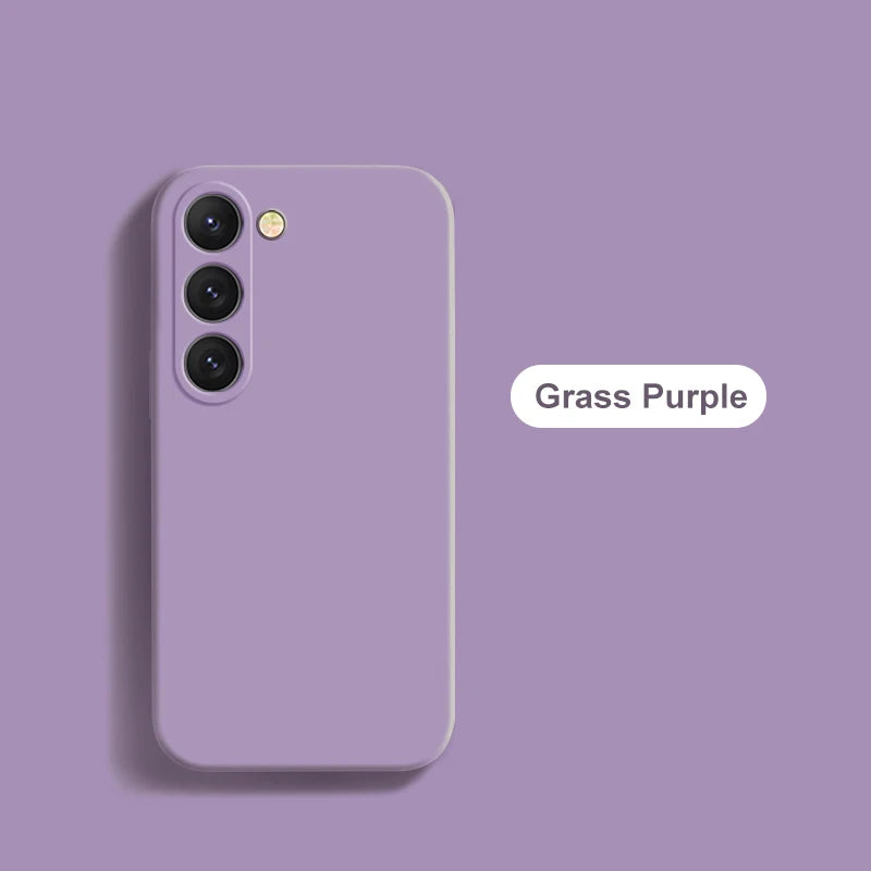 S23 S22 Ultra Plus Case  Liquid Silicone Phone Case For Samsung Galaxy S23 S 23 S22 Ultra Plus S23Plus S23Ultra Soft Cover