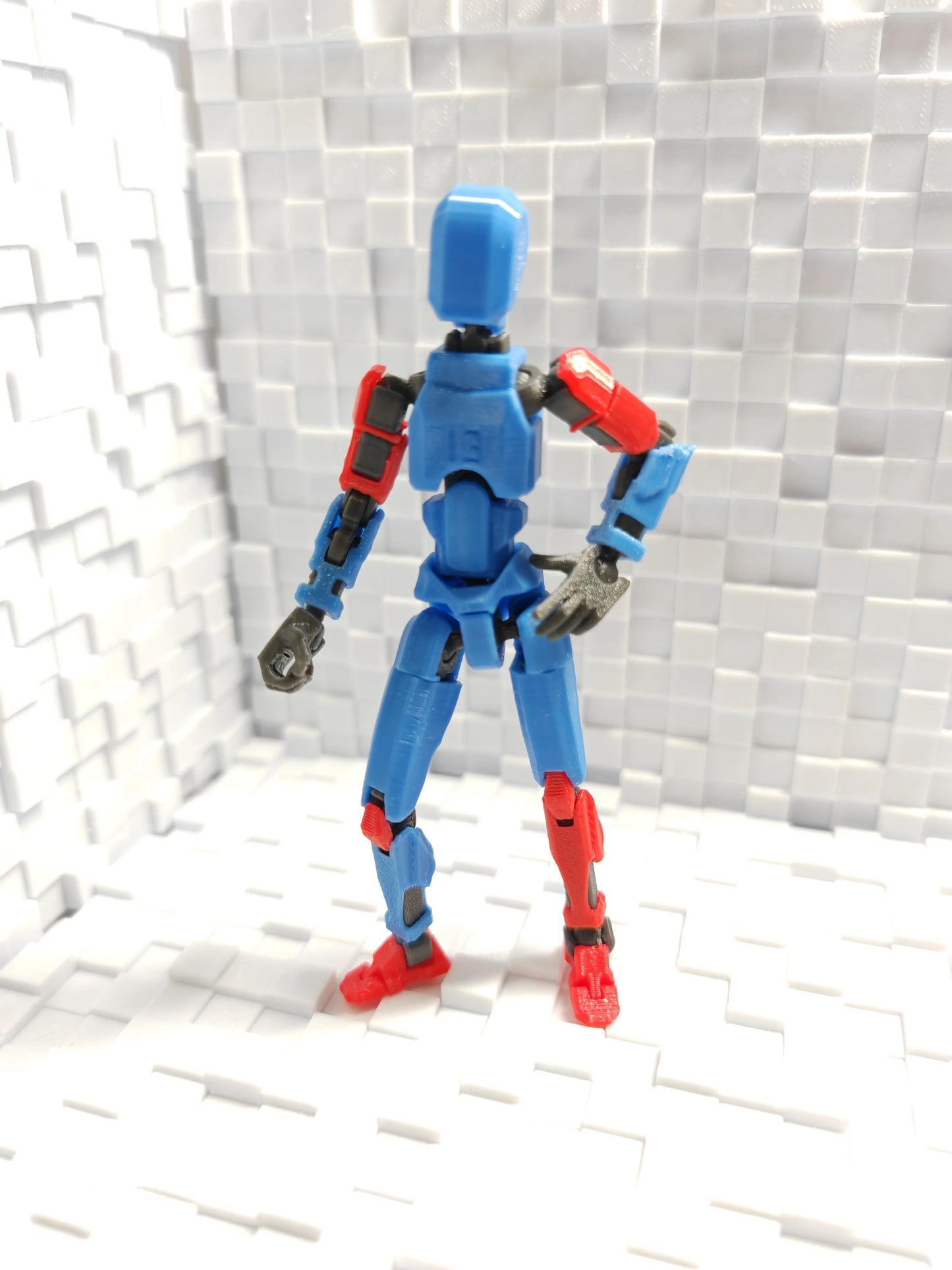 Titan 13 Action Figures T13 Figure 3D Printed Multi-Jointed Movable Lucky 13 Action Figure Nova 13 Action Figure Dummy