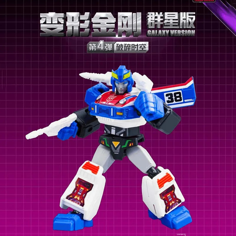 Original Transformers 40th Animation Movies Peripheral Toys Shockwave Q-Version Movable Model Figure Collection Galaxy Vol.4