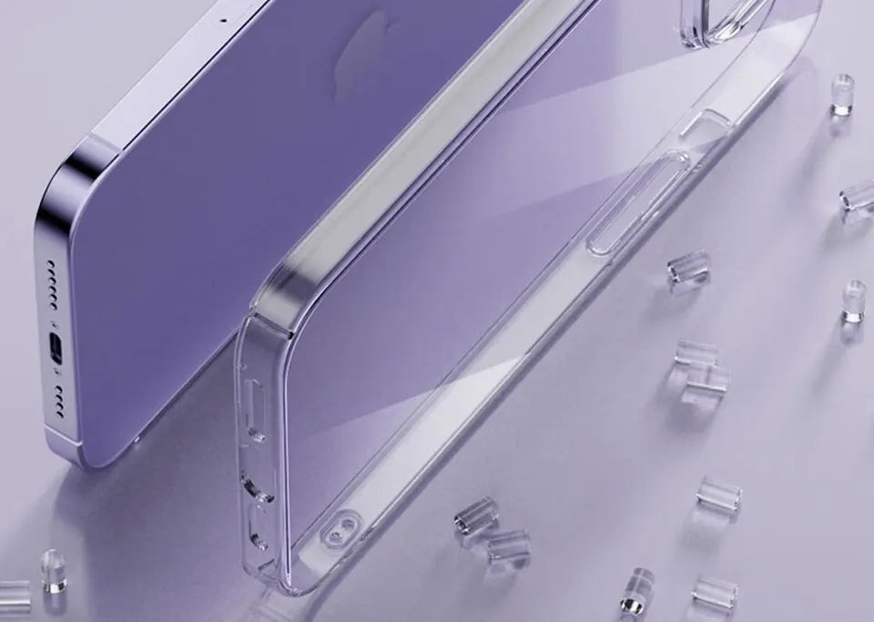 Ultra Thin Clear Phone Case for iPhone 16 15 14 13 12 11 Pro Max Mini X XR XS 7 8 Plus Soft TPU Silicone Transparent Back Cover