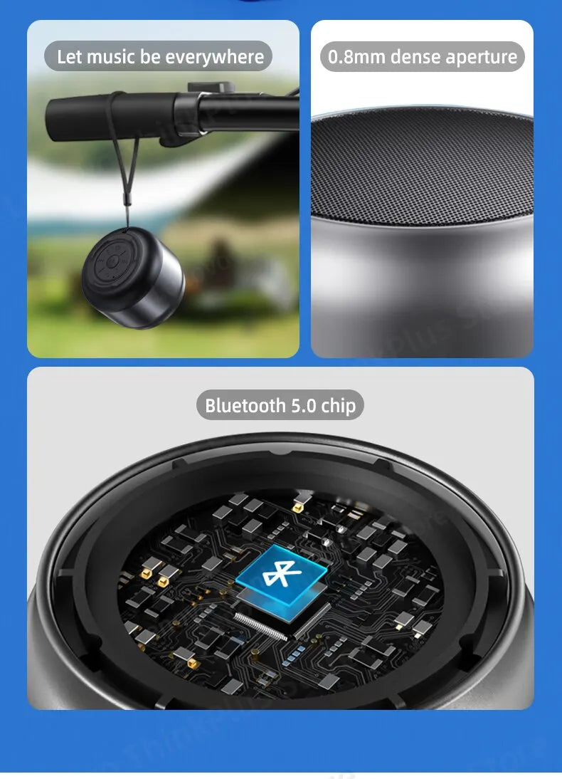 Original Lenovo K30 Portable Hifi Bluetooth Wireless Speaker Waterproof USB Outdoor Loudspeaker Music Surround Bass Box Mic