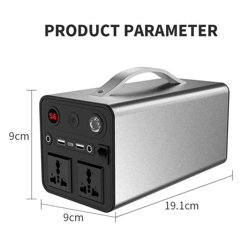 220V 300W Portable Power Station 90000mAh Powerful Emergency Power Supply Outdoor Camping External Spare Battery For Laptop