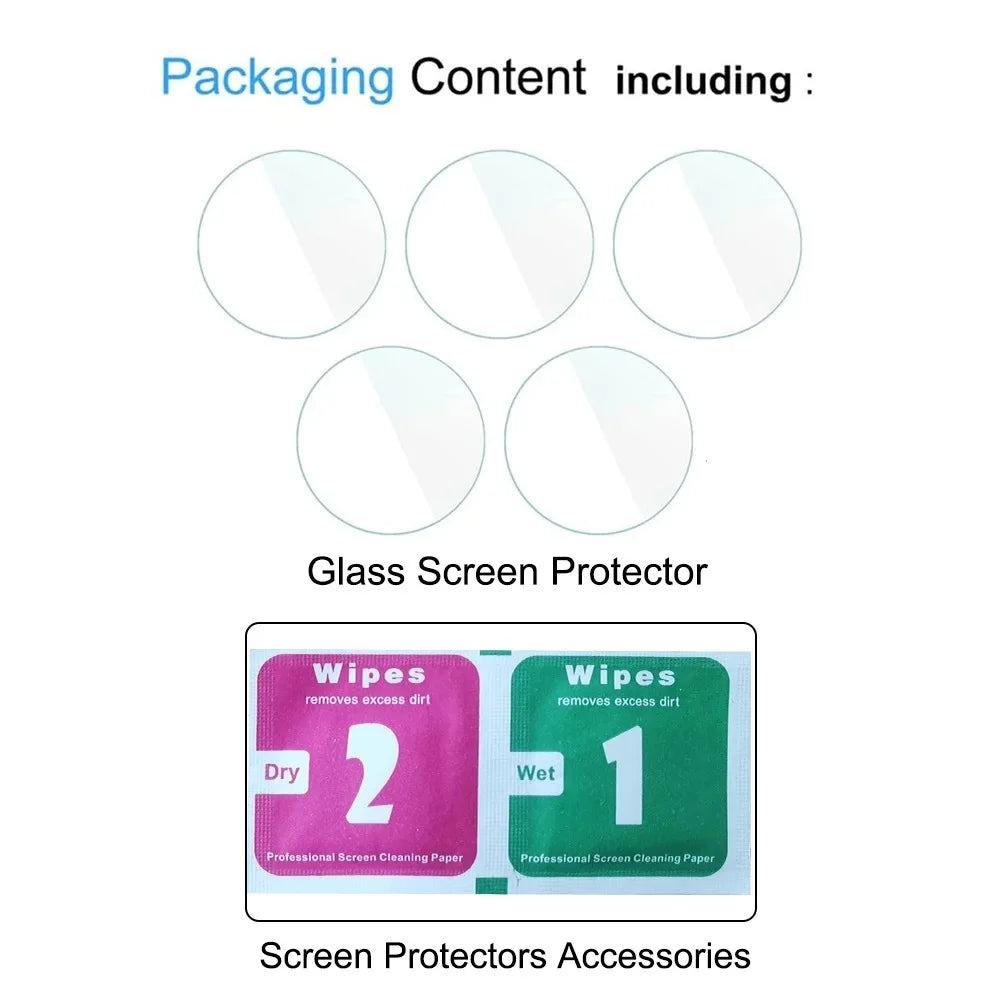 Tempered Glass For Samsung Galaxy Watch 7 40mm 44mm/FE 40mm HD Screen Protector For Galaxy Watch 7 Ultra 47mm Accessories Protec