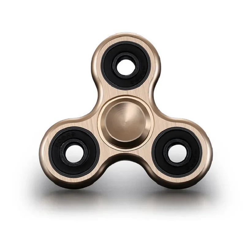 Fidget Finger Spinner Alloy Metal Hand Spinners Stress Relief Decompression Toys For Kids Adults Funny Gifts