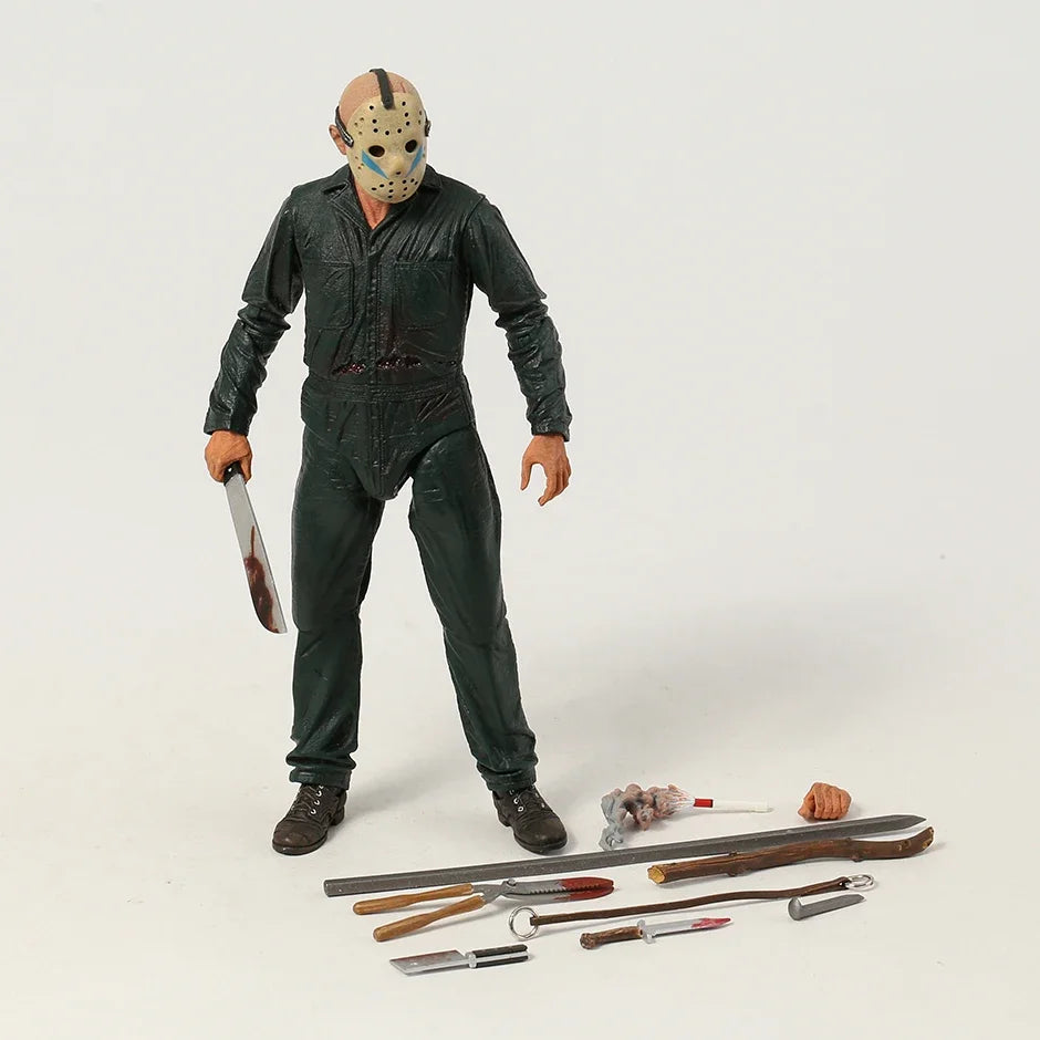 NECA Horror Movie Character Jason Action Figure Collectible Model Toy Gift Doll Figurine