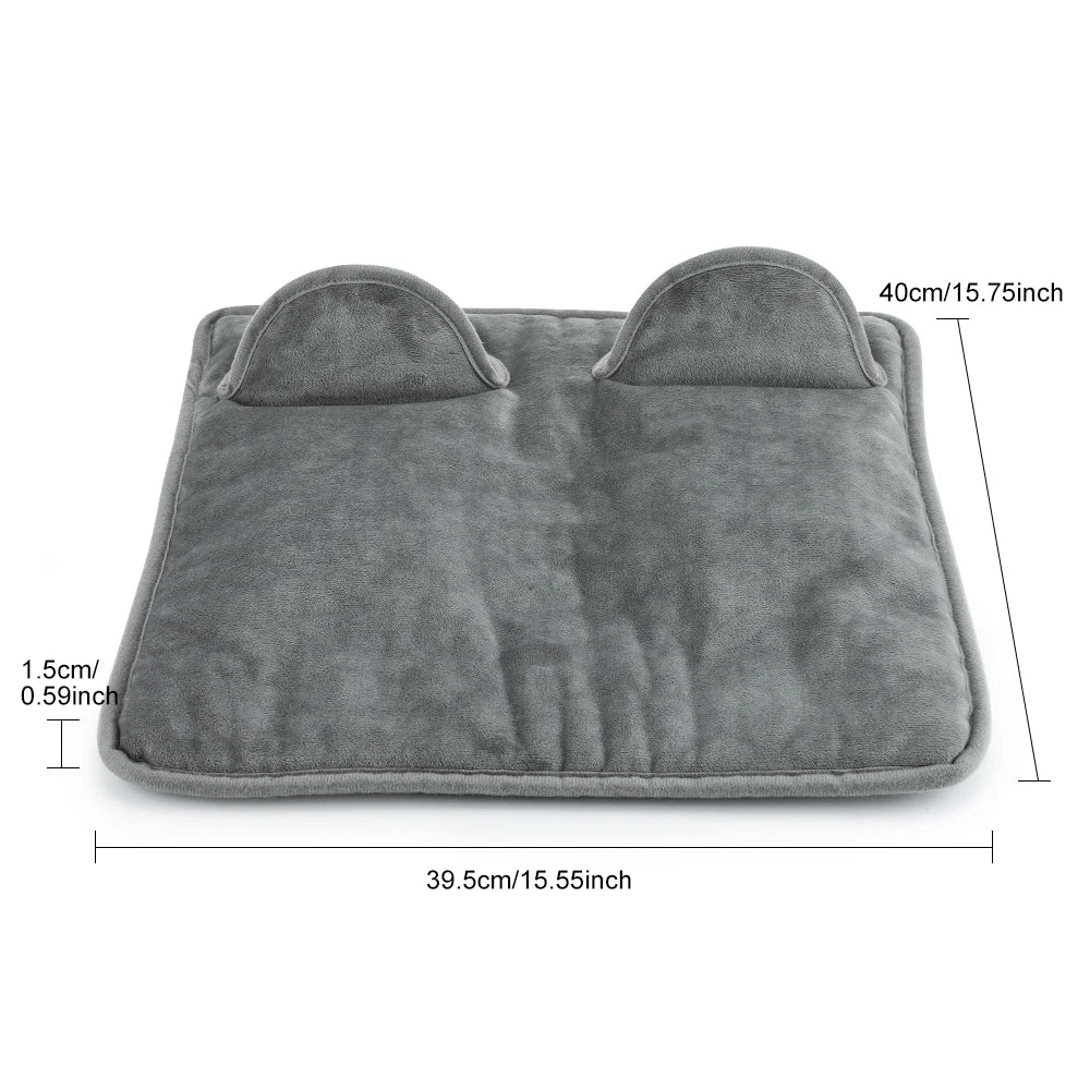 Electric Heating Pad Foot Warmer Soft Plush Washable Portable Winter Heater Thermal Blanket Hand Foot Warming Mat For Bed Sofa