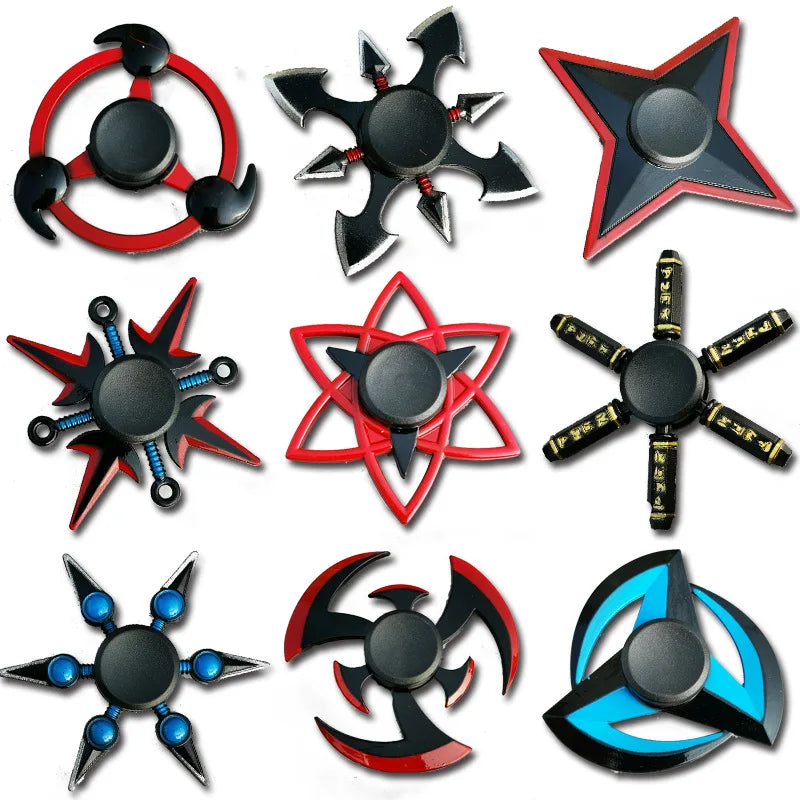 Rainbow Fidget Metal Spinner Colorful Finger Spinners High Speed Hand Spinners Fidget Toys for Stress Anxiety Relief for Adults