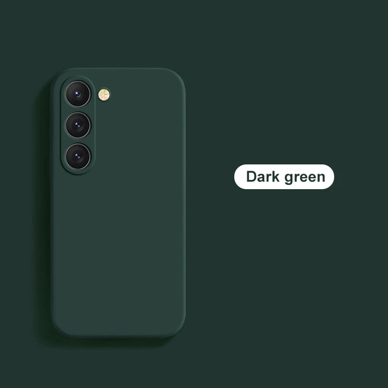 S23 S22 Ultra Plus Case  Liquid Silicone Phone Case For Samsung Galaxy S23 S 23 S22 Ultra Plus S23Plus S23Ultra Soft Cover