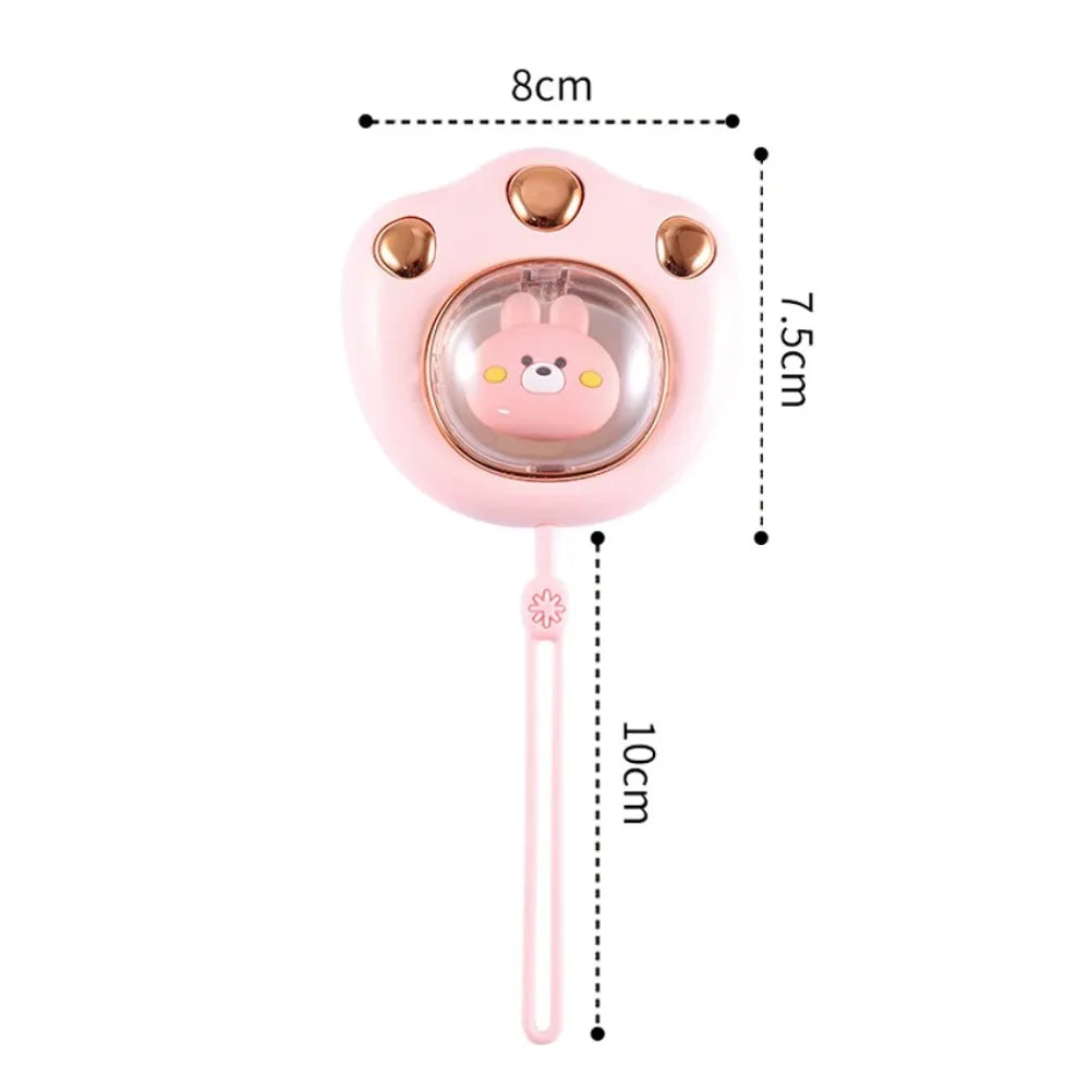 Mini Cat's Claw Hand Warmer Rechargeable Electric Heater 2 Temperatures Portable Cute Pockets Winter for Student Work USB Charge