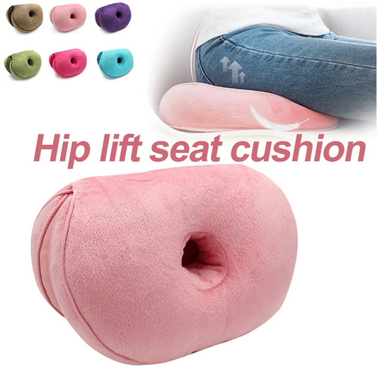 Multifunctional Seat Cushion Dual Comfort Memory Foam of Hip Lift Sitting Cushion Beautiful Butt Seat Cushion for Home Pressure