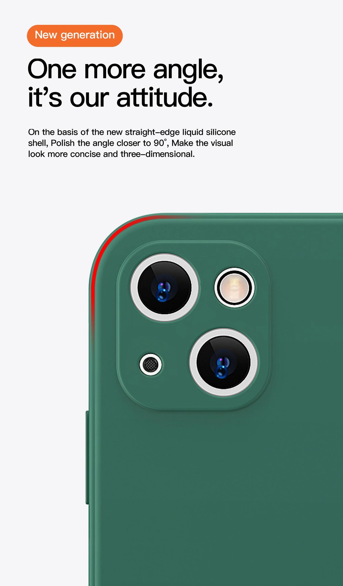 Original Square Liquid Silicone Phone Case For iPhone 16 15 14 13 11 12 Pro Max Mini X XS 7 8 Plus SE 2020 Shockproof Back Cover