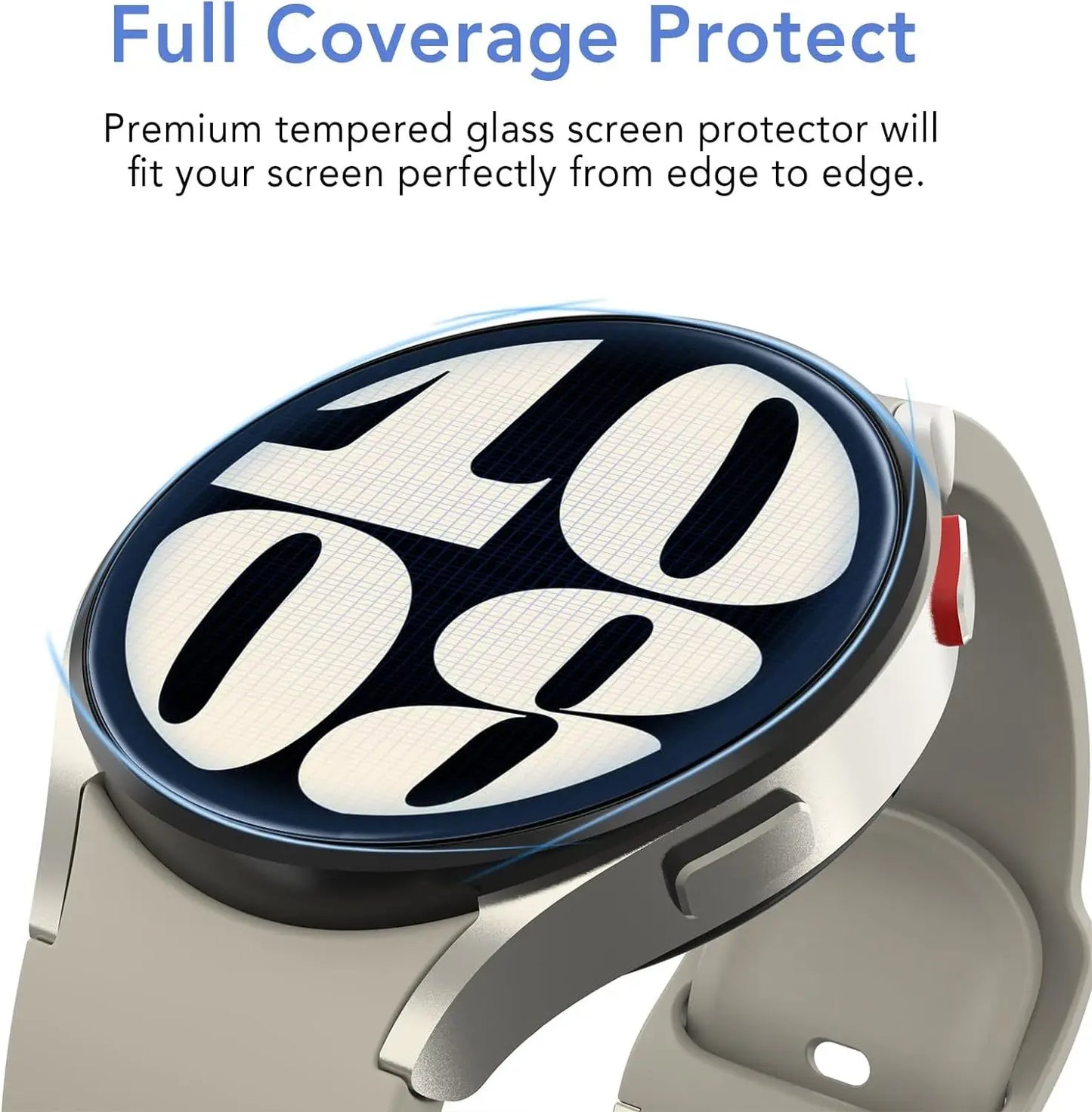 Tempered Glass For Samsung Galaxy Watch 7 40mm 44mm/FE 40mm HD Screen Protector For Galaxy Watch 7 Ultra 47mm Accessories Protec