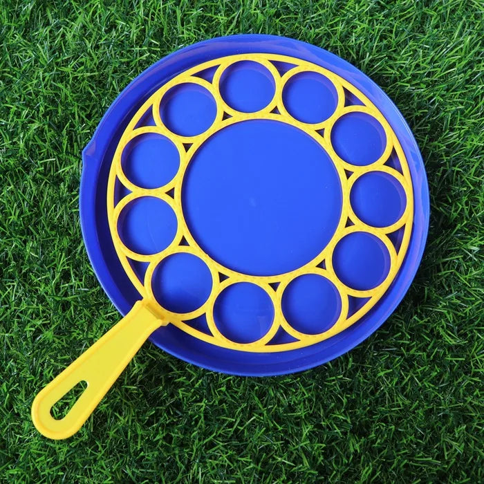 Soap Bubble Machine Blowing Bubble Plate Navy Blue Soap For Children Gift Big Dish Bubble Set Blower Maker Bubble Outdoor Toys
